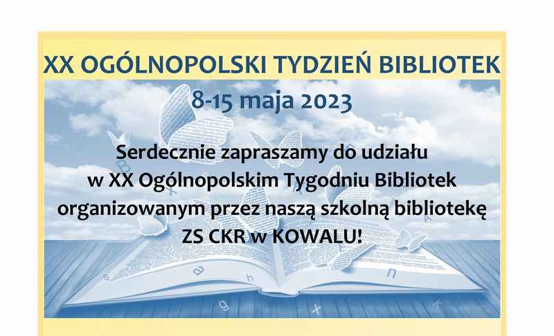 Read more about the article Ogólnopolski tydzień bibliotek