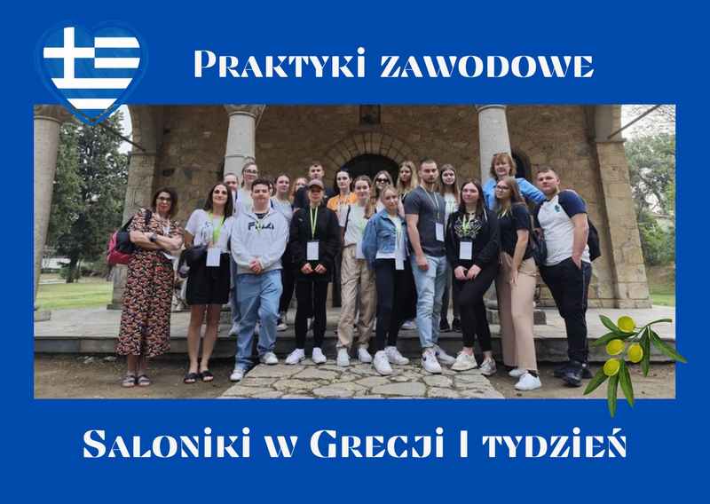 Read more about the article Minął tydzień praktyki zawodowej w Salonikach w Grecji