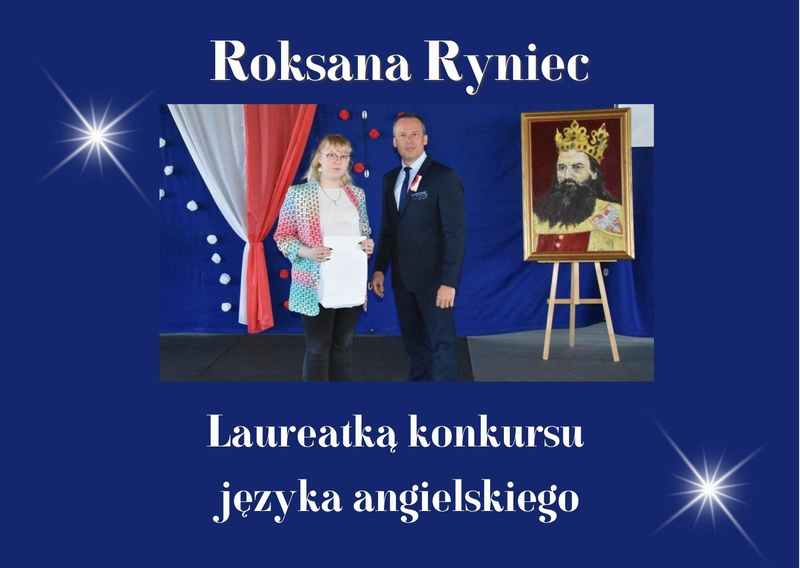 Read more about the article Sukces Roksany w konkursie języka angielskiego