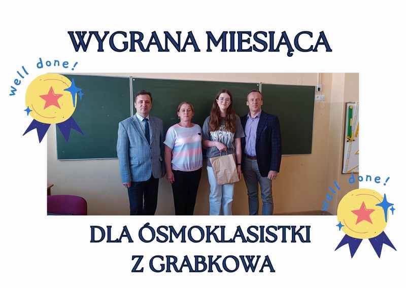 Read more about the article Kolejna nagroda dla Ósmoklasisty wręczona!