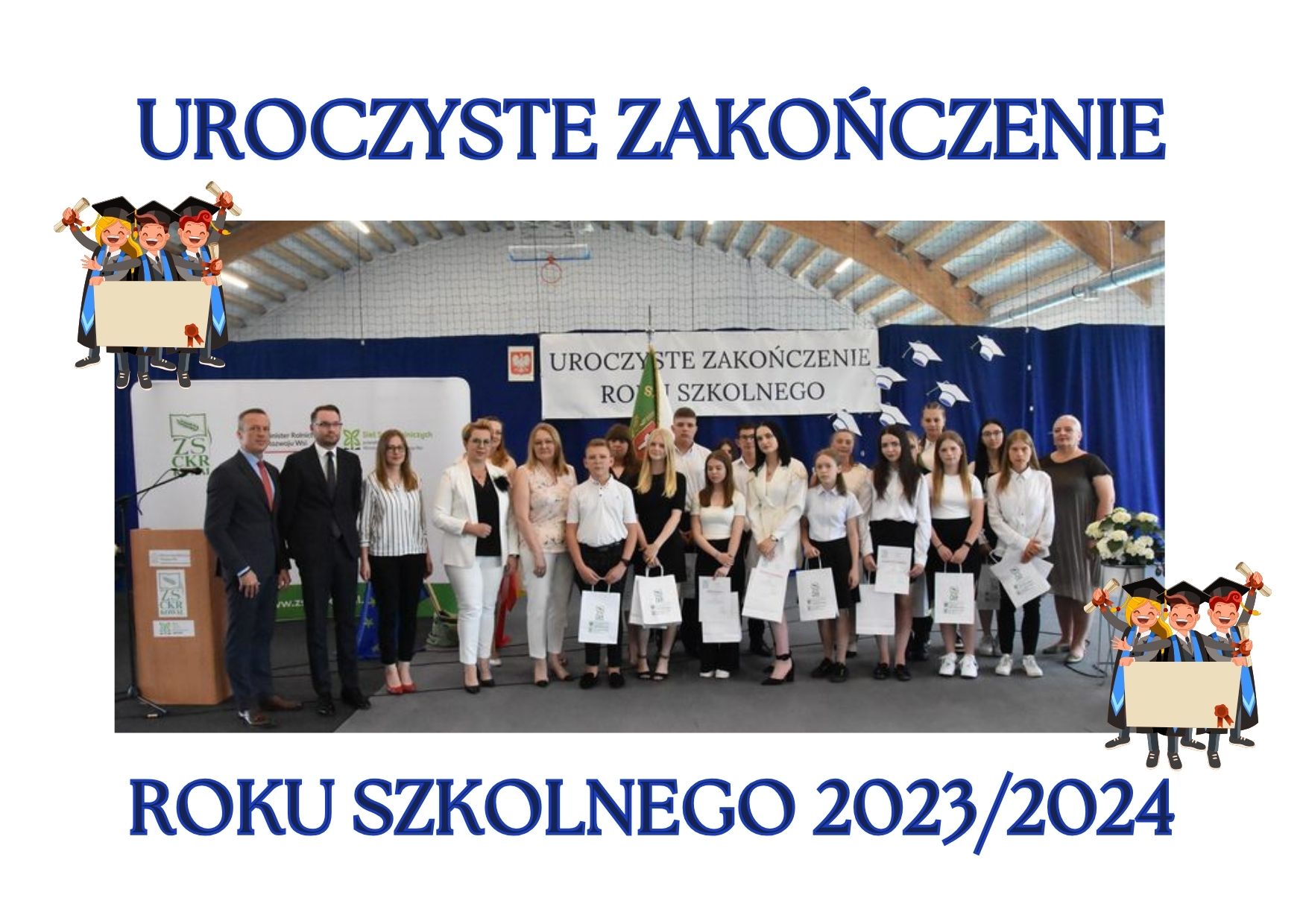 Read more about the article Uroczyste zakończenie roku szkolnego 2023/2024